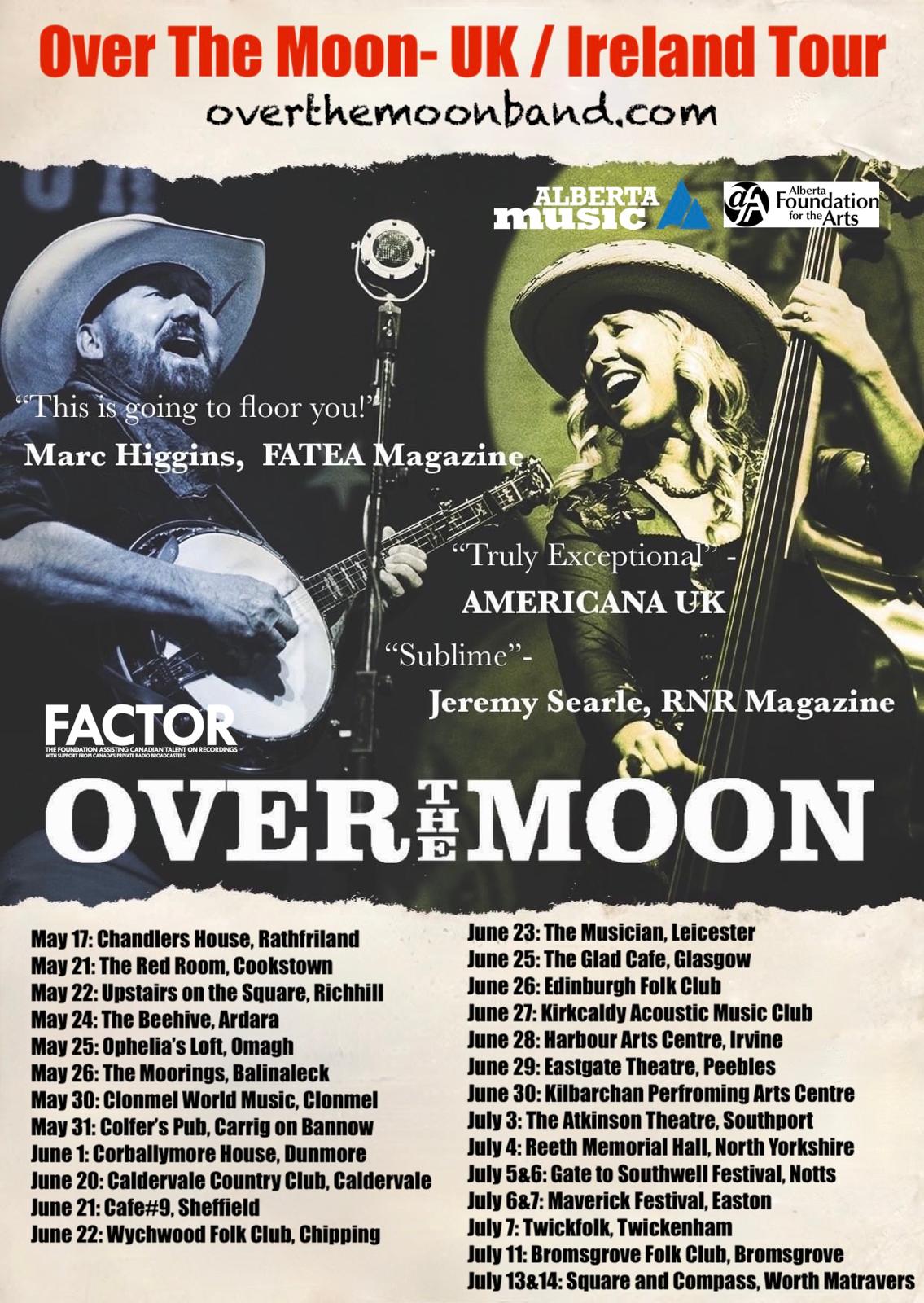 OPENING FOR OVER THE MOON